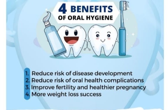 4 BENEFITS OF ORAL HYGIENE